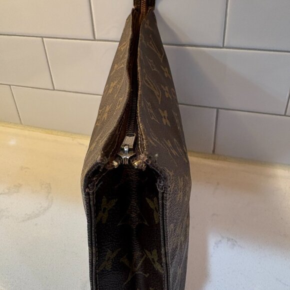 RARE Louis Vuitton Vintage Monogram Toiletry French Company 26 Bag Clutch 1980's - Picture 11 of 13